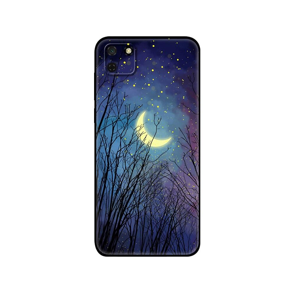 For HONOR 9S Case 5.45" Soft Silicon Tpu Phone Cover On Huawei Honor 9S 9 S DUA-LX9 Back Funda Black Tpu Case