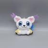 10cm Digimon Adventure Patamon Tailmon Gomamon Patamon Piyomon Agumon Tentomon Key Chain Doll Plush Pendant Gift