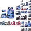 Cr7 Children's Backpack Set With Breathable Comfortable Straps And Letter Print