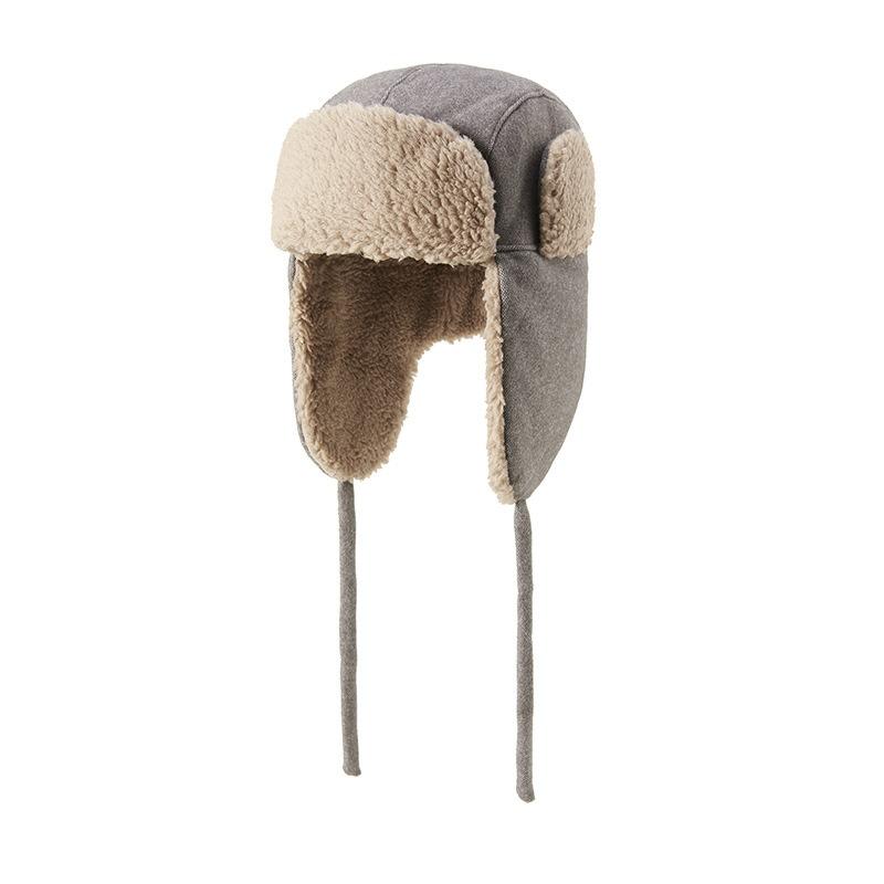 Autumn and Winter New Outdoor Windproof Warm Comfortable Piled Thickened Winter Ear Protection Cold Can Be Worn by Men and Women
