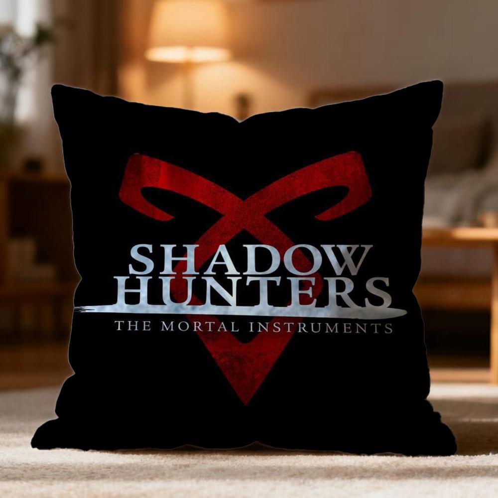 Hot S-SShadowhunters Cushion Cover Soft Washable Pillow Case Multi-Scene for Couch Bed Travel Office Use