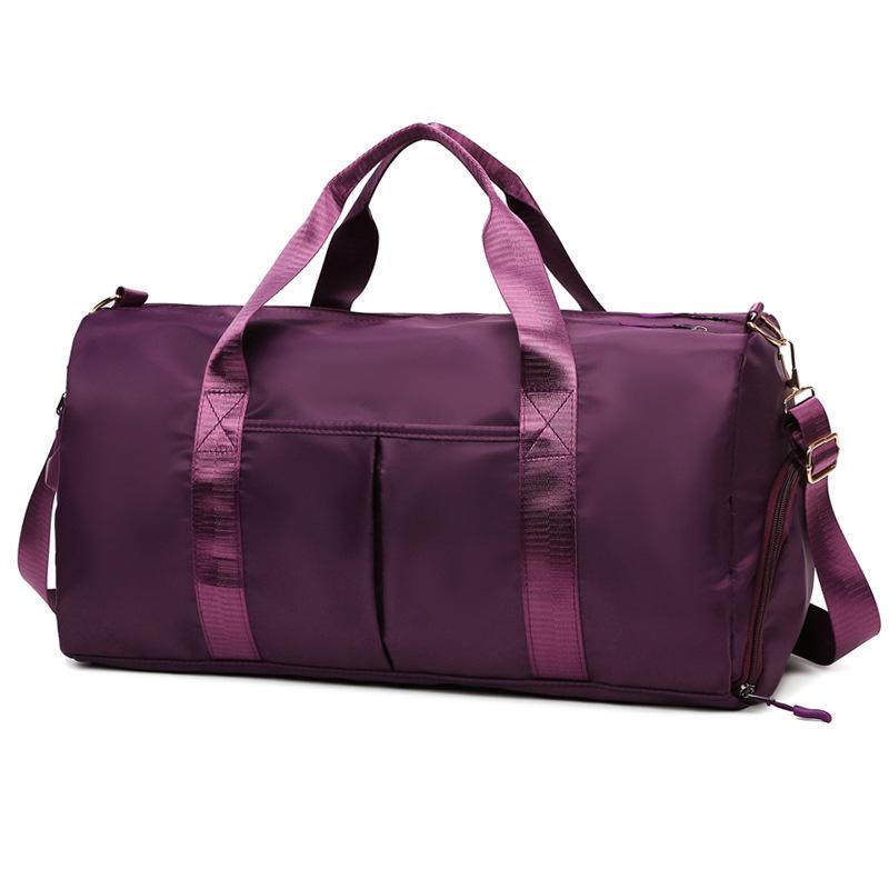 Large-Capacity Travel Bag with Shoe Compartment - Dry/Wet Separation, Shoulder & Cross-Body Luggage Bag