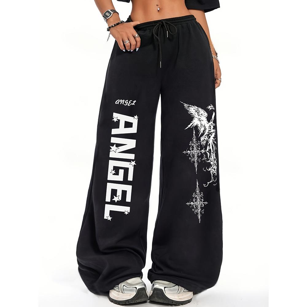 High Street Hip Hop Trend Casual Pants Men's Summer New Loose Niche Straight Versatile Long Pants