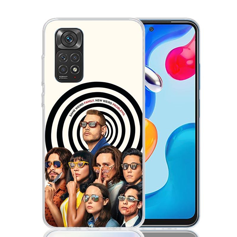

The Umbrella Academy Case Phone Cover for Xiaomi Redmi Note 14 13 12S 12 11S 11 11T 11E 10S 10 Pro Plus 5G Trend Fundas Note 13 Redmi Note 14 4G