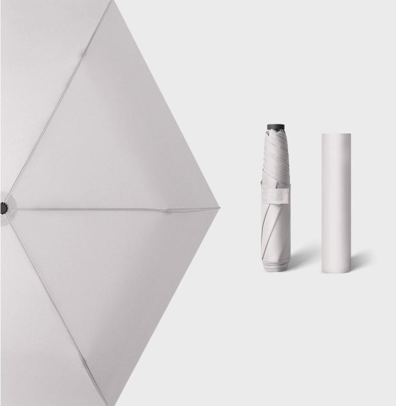 Ultra Light Feather Umbrella Carbon Fiber Portable Fold Pencil Umbrella Anti-UV Waterproof Women's Travel Mini Sunshade Umbrella
