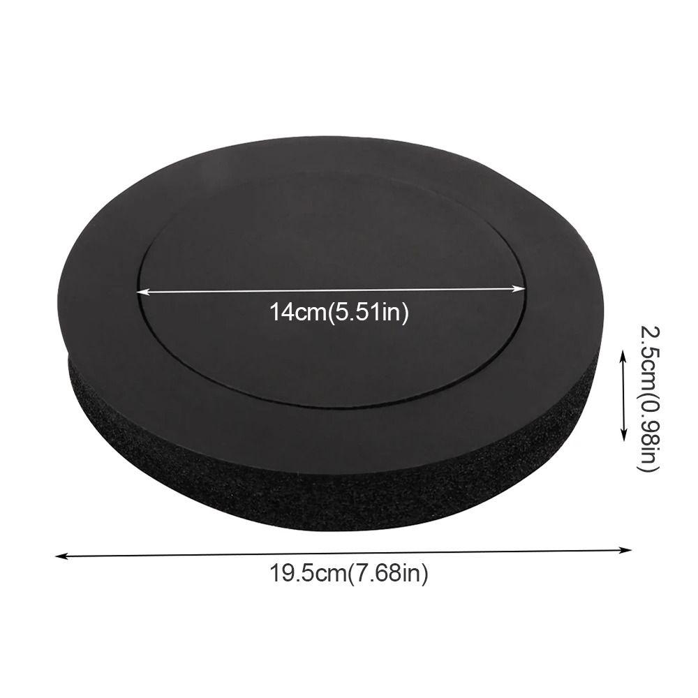 1/2Pcs 14cm Inner Diameter Car Speaker Foam Ring Car Door Audio Cushion  Bass Enhancement