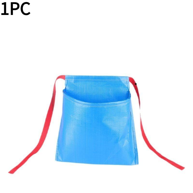1PC new simple bagging bag agricultural picking special bag fruit bagging artifact fruit picking bag thickened kit cloth pocket синий