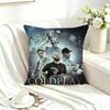 c-Coldplay MUSIC Square Double-Sided printed Pillow Case Bedroom Bedside Pillow Sofa Cushion Cover