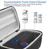 3ML/10ml Insulin Vial Storage Case Waterproof Dust-proof Essential Oil Case EVA 9/10/15/30 Slots Insulin Organizer for Home