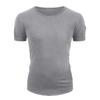 Men Summer Color Plus Size V Neck Zipper Short Sleeves