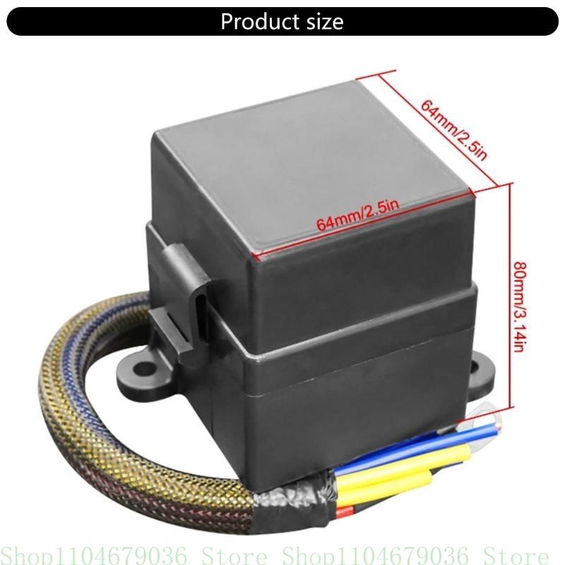 Waterproof 12V Relays Fuses Box Set with Pre Design Suitable for Car Trucks Boats & Marine Automotive Applications