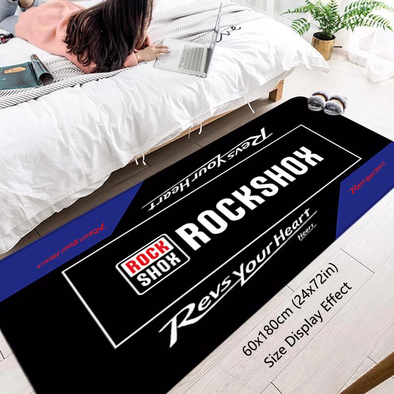 Floor Mat R-Rock-Shox Non-slip Foot Rug for Entryway Hallway Carpet Kitchen Water Absorbed Rugs Fluffy Bedside Mats Home Decor
