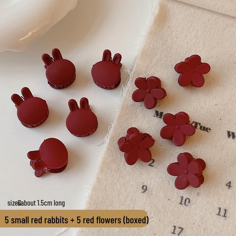 Celebrity Princess-Style Bangs Clip - Mini Hair Claw Accessory for Women