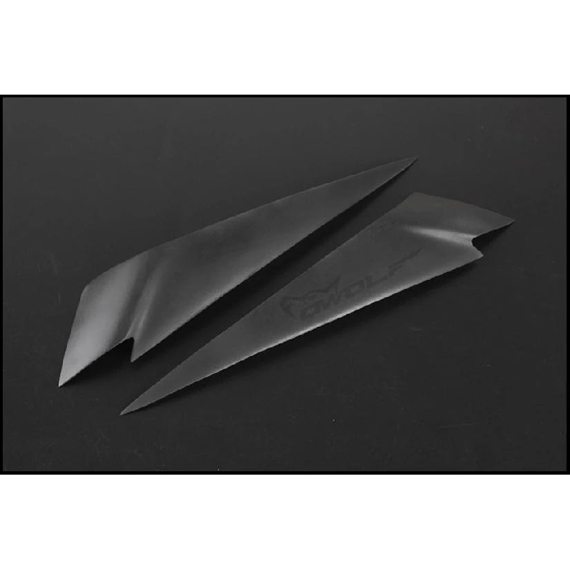 Pegatina Recorte Decorativa Cubierta Ceja Faros de Coche Parpado para BMW X1 28i 35i xDrive 2008-2012 E84 FRP negro mate