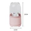 Brush Holder 5 Grids Cosmetics Holders Cute Rotating Makeup for Comb Cosmetic Pen Cup