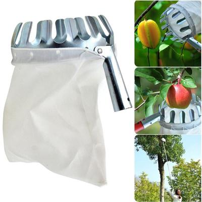 Obstpflücker aus Metall für den Garten, Apfelpflücker, Pfirsichpflücker, Hochbaumpflücker, landwirtschaftliche Gartengeräte, Obstfänger, Gartenbedarf
