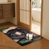 Anime Fushiguro Megumi Jujutsu Kaisen Door Mat Washable Non-Slip Living Room Sofa Chairs Area Mat Kitchen Doormat Area Rug