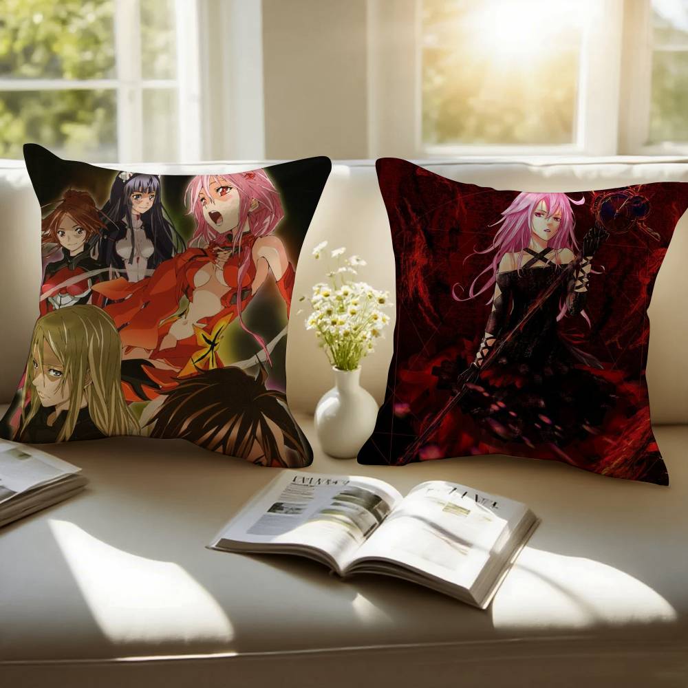 G-Guilty C-Crown Kissenbezug Milbendicht Kissenbezug Verdeckter Reißverschluss Seidig Kurzer Plüsch Sofa Kissenbezug