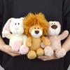 NICI Lion Mobile Plush W12xD19xH23cm Stand, German-made, Toy, Gift, Animal, Lion, Fluffy, Smartphone/Mobile Stand, Brown,