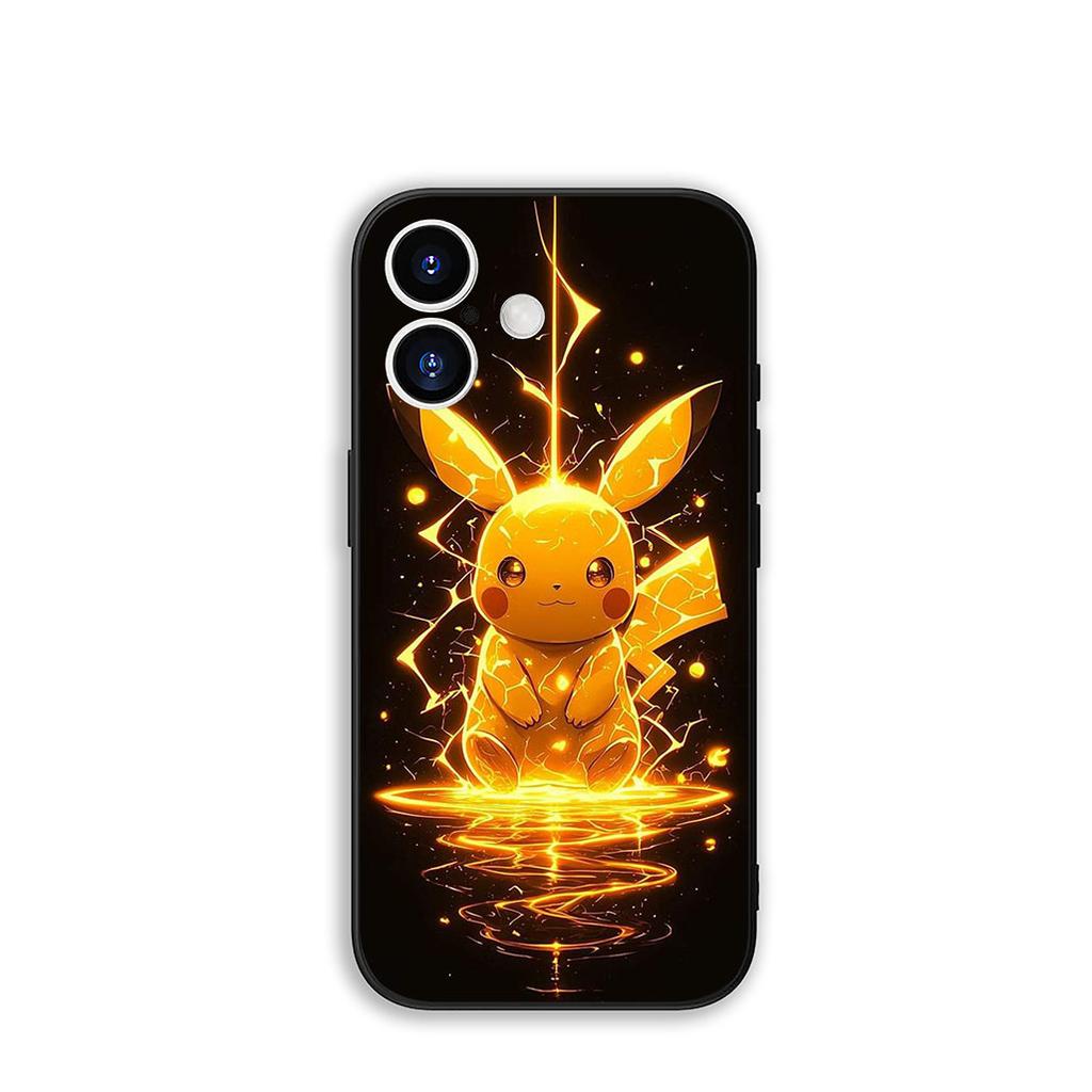 Phone Cover P-Pokemons GO Charmander P-Pikachus for Apple iPhone 16 15 14 Plus 13 12 Mini 17 Pro Max + ProMax 16E Air 15+ Case