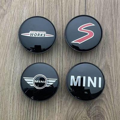 4Pcs 54mm Car Wheel Center Hub Cap Rim Covers UK Flag Badge For Mini JCW S One Countryman R50 R55 R56 R57 R58 Auto Accessories