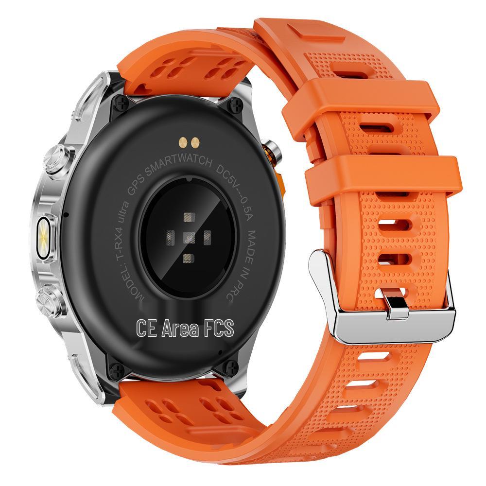 T-RX4 Ultra Smartwatch: 1.7" Screen, 850mAh Battery, GPS, Altitude, Barometer, Compass