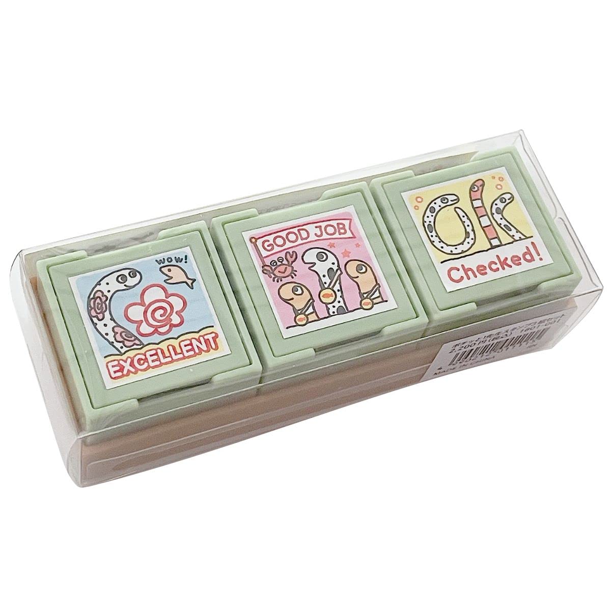 

Pochi Sensei Stamp Garden Eel 3-Piece Set Gather! 1801-003