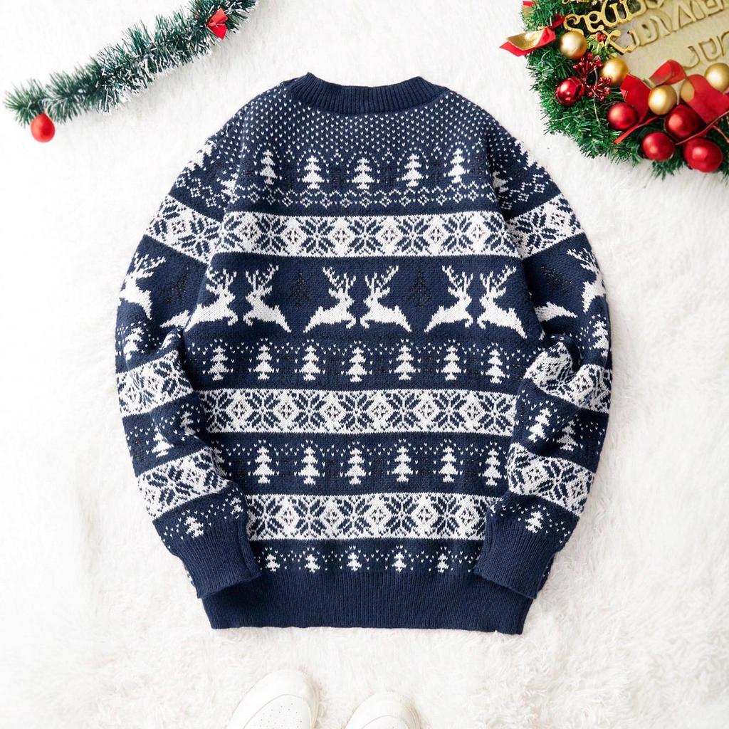 European & American Women's Autumn/Winter Knit Sweater: Bow, Loose Pullover 5013