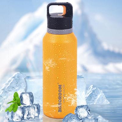 550ml Großes Fassungsvermögen 314 Edelstahl Tragbare Vakuum Thermos Isolierbecher mit Schraubdeckel Tasse für Autoreisen