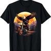Cool Vintage Co-worker Chopper Motorcycle Retirement Gift T-Shirt