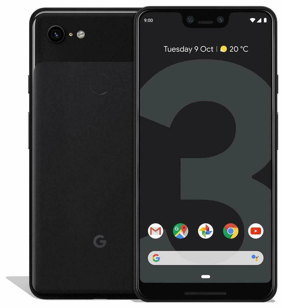 Odnowiony Google Pixel 3 XL Oryginalny 4 GB RAM 64/128 GB ROM Odblokowany Smartfon LTE 3430 mAh