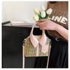 Creative Cloth Design Women Shoulder Bags Ctrast Color Plaid Ladies Crossbody Bag Funny Portable Versatile Female Handbags