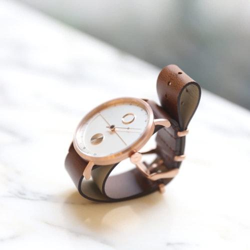 TAX DAY & NIGHT Quartz Watch TS1602E, Officially Imported, Brown