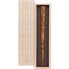Kiyomizu Natural Bamboo 24cm Vermilion Made In Japan (Kyoto, Meichiku) High-Quality Chopsticks, Octagonal, Wipe-Lacquered Finish,