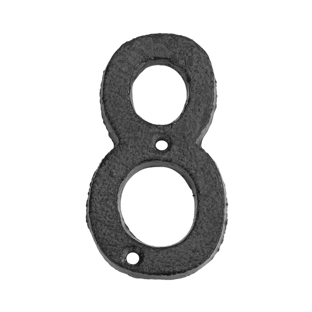 Lettere Numeri in Metallo Numero Civico Moderno Decorazione in Ghisa Segno per Casa Targa per Porta Fai da Te Parete Caffè WXV Saldi