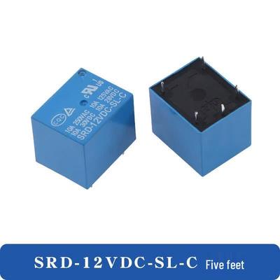Guancha SRD-12VDC-SL-C 5-Pin Relay (10-Pack)