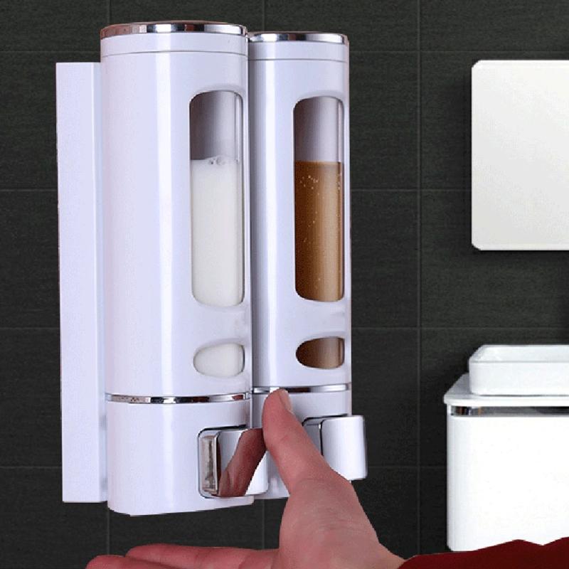 Hand Press Soap Dispenser for Dish Liquid Lotion Shower Gel Shampoo Chamber