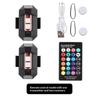 Motorcycle Light Drone Strobe Light 7 Color Mini Usb Led Anti-Collision Bike Aircraft Night Flying Flashing Warning Signal Light