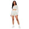 Missy Empire Womens/Ladies High Waist Gym Shorts