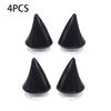 4PCS Motorcycle Helmet Cute Corner Horn Decoration Motocross Full Face Off Road Helmet Decoration Moto Car Accessories