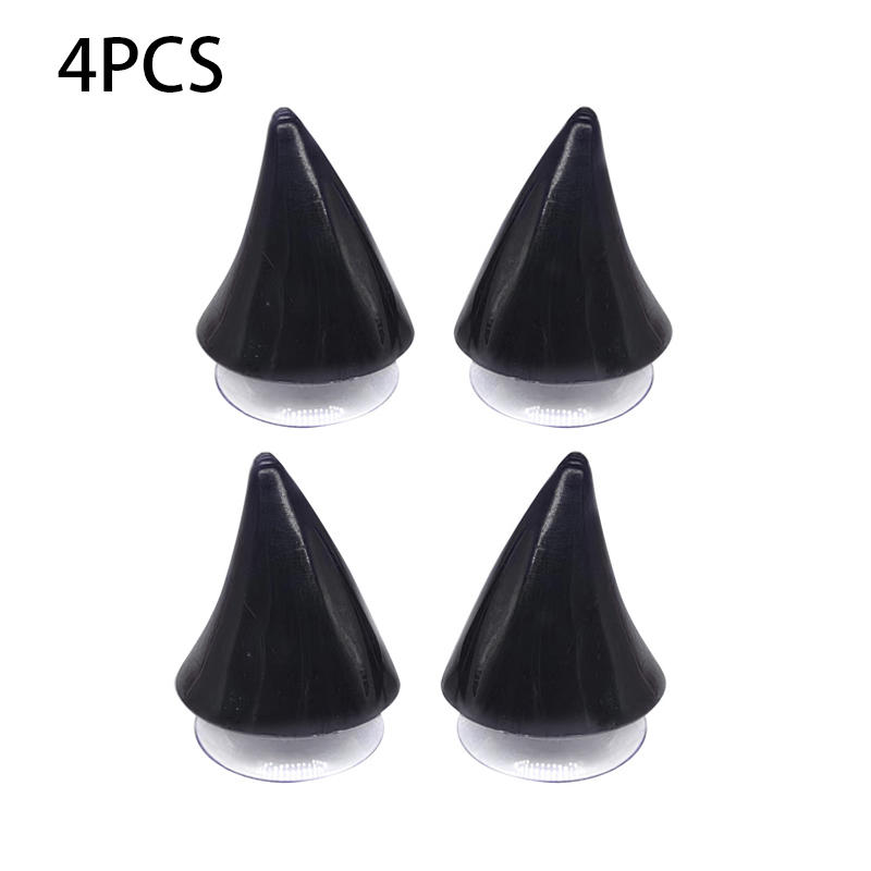 4PCS Motorcycle Helmet Cute Corner Horn Decoration Motocross Full Face Off Road Helmet Decoration Moto Car Accessories