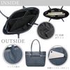 [Guscio Leather] Fine quality genuine leather tote bag unisex ladies men's large capacity A4 / 14 inch PC storage commuting bag Shoulder bag simple