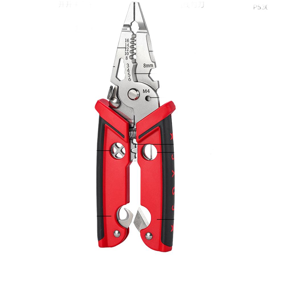 

Electric Wire Cutter Multi Tool Pliers Wire Stripper Tool 1 Pack
