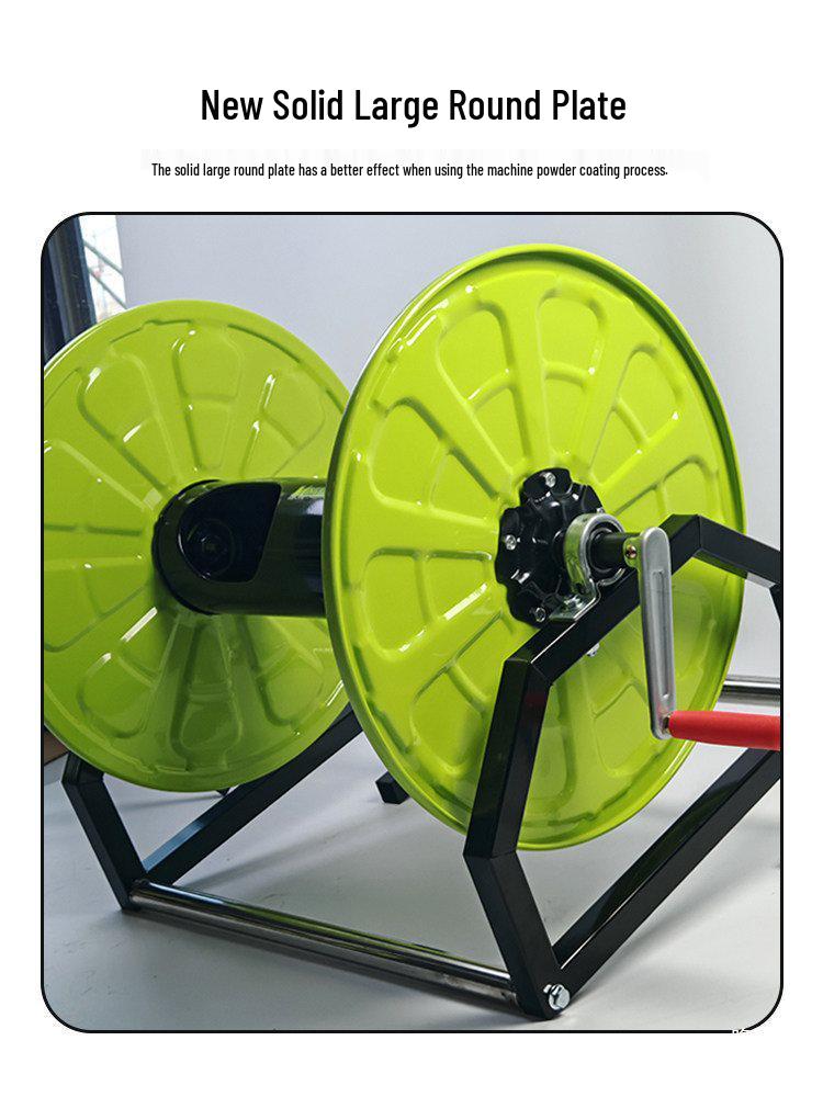 Pipe and Cable Winding Reel with Spray Function