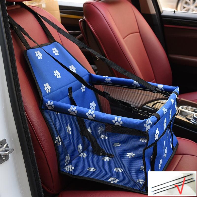 Pet Dog Car Carrier Seat Bag Waterdichte mand Opvouwbare hangmat Pet Carriers Tas voor kleine katten Honden Veiligheid Reizen Mesh tas