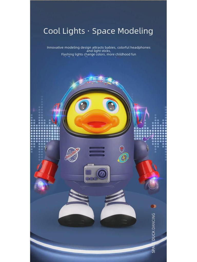 Singing and Dancing Robot Toy - Electric Swing Space Duck for Kids
