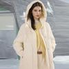 ELLE Simple Comfortable Fashion Casual Basic Loose Down Jacket Women Outerwear EY52592