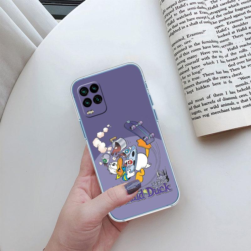DuckTales Donald Duck Transparent Phone Case for Samsung Galaxy A04 A04S A14 A23 A34 A54 M23 M33 M52 M53