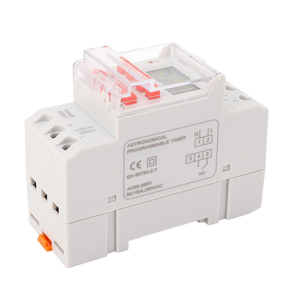 7 Days Programmable Timer Switch Digital LCD Display Electronic Countdown 24 Hours TM919TK30A
