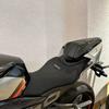 Motorcycle Pillion Rear Fairing Seat Cowl Cover For   CFMOTO 450SR Carbon black